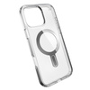 Speck Presidio Perfect-Clear ClickLock & MagSafe - Etui iPhone 16 Pro Max (Clear / Chrome Finish / Serene Silver)