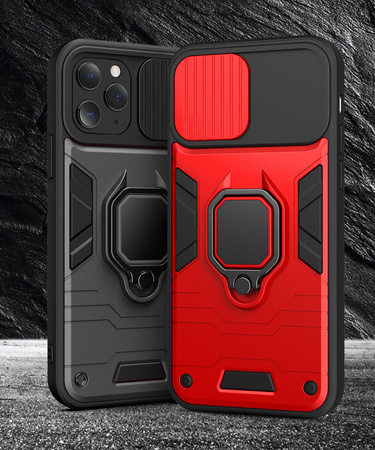 Ring Lens Case do Iphone 13 Pro Max Czerwony