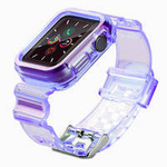 Strap Light Set replacement band strap case for Watch 6 44mm / Watch 5 44mm / Watch 4 44mm / Watch SE 44mm purple