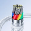 Joyroom USB-Kabel - Micro-USB 2.4A Surpass-Serie für schnelles Aufladen und Datenübertragung 2 m weiß (S-UM018A11)