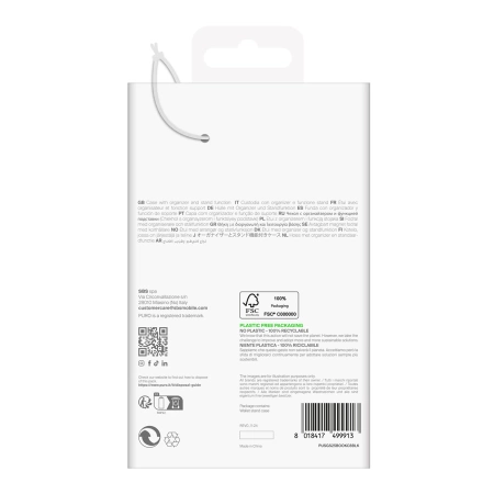 Puro Booklet Case for Samsung Galaxy S25