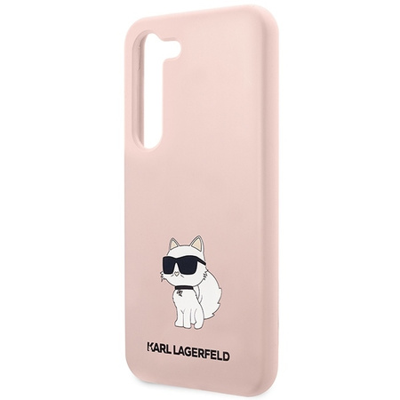 Karl Lagerfeld Silicone NFT Choupette - Etui Samsung Galaxy S23+ (różowy)