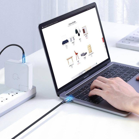 Ugreen Kabel USB Typ C - USB Typ C Power Delivery 100W Quick Charge FCP 5A 3m graues Kabel (90120 US316)