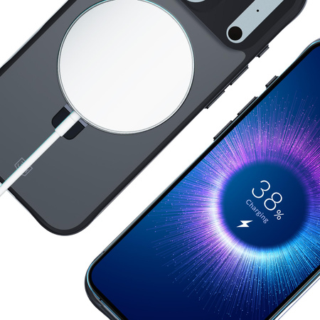 Apple iPhone 17 Pro Max - 3mk Smoke Case Mag&Stand