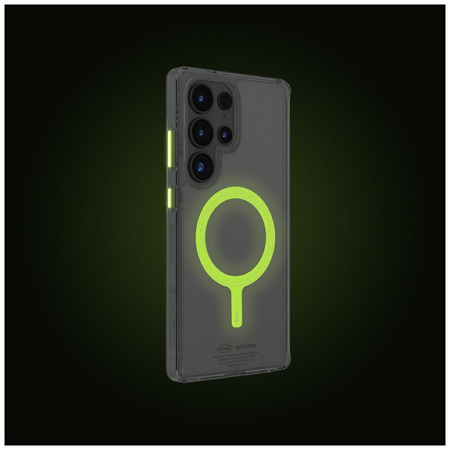 Etui Skinarma Saido MagSafe do Samsung Galaxy S25 Ultra niteglow