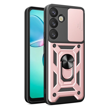 Hybrid Armor Camshield Samsung Galaxy S25+ Pink