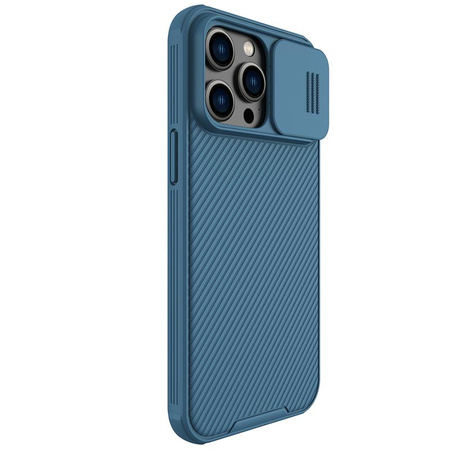 NILLKIN CAMSHIELD PRO IPHONE 14 PRO MAX BLUE / NIEBIESKI