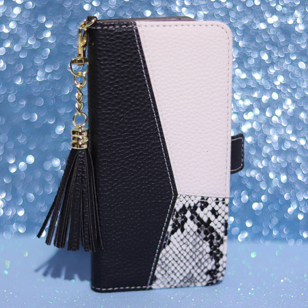 Etui Charms do iPhone 14 Pro Max 6,7" czarne