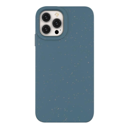Eco Case etui iPhone 14 Plus silikonowy degradowalny pokrowiec granatowe