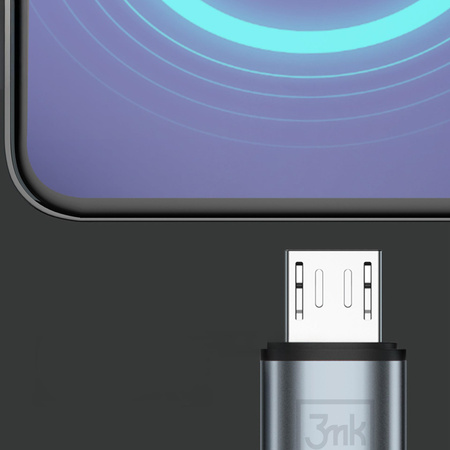 Accessories - 3mk Hyper Cable N-SERIES A to Micro 1m 5V/2.4A 12W Black