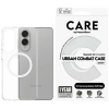 CARE by PanzerGlass Flagship Urban Combat White QI Case für Samsung Galaxy S25 Edge - Transparent