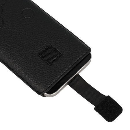 Kieszonka WONDER Deko (ROZMIAR XXL) do Samsung S23 Ultra/S22 Ultra/M33/M23/A14 5G/Xiaomi Redmi 12C czarna
