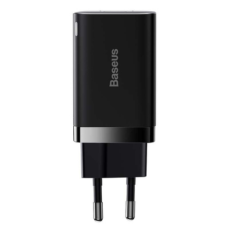 Baseus Super Si Pro szybka ładowarka USB / USB Typ C 30W Power Delivery Quick Charge czarny (CCSUPP-E01)