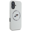 Case IPHONE 16 Karl Lagerfeld Silicone Double Heads&Circle MagSafe beige