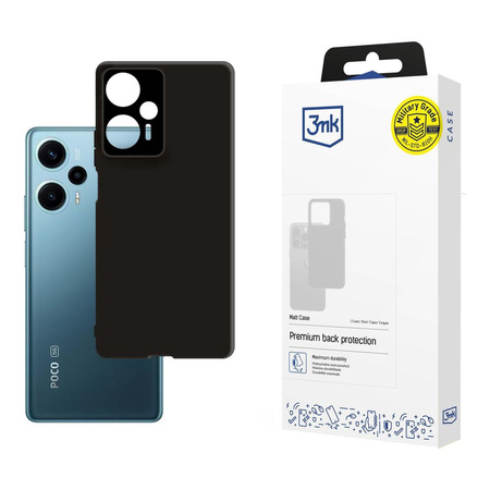 Poco F5 - 3mk Matt Case black