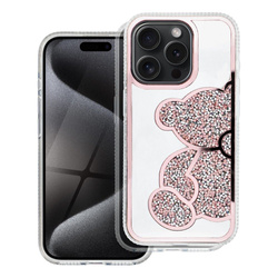 Futerał TEDDY BEAR do IPHONE 16e (SE 4 2025) różowy