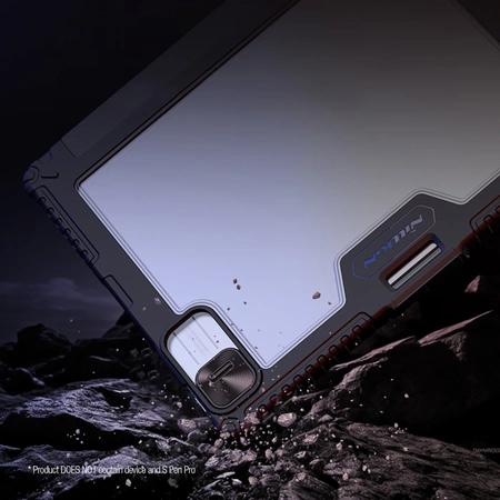 Nillkin Bumper Ledertasche Pro für iPad Air 13&quot; (2024) - Schwarz