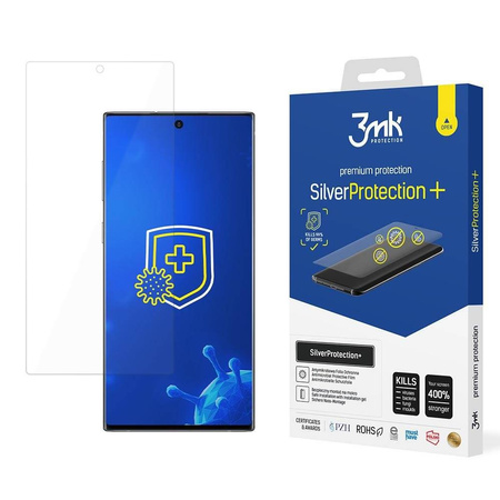 3MK Silver Protect+ Sam N970 Note 10 Folia Antymikrobowa montowana na mokro