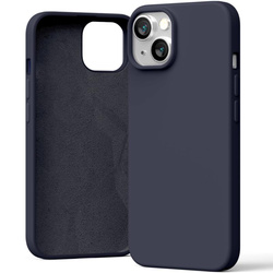 MERCURY SILICONE CASE IPHONE 15 (6.1), NAVY / GRANATOWY
