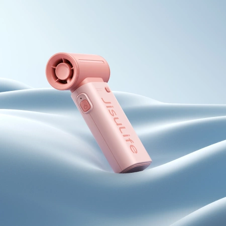 Jisulife Handheld Fan Life9 5000mAh Portable USB Fan - Pink