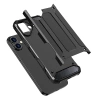 Hybrid Armor Panzerhülle für iPhone 16 Plus – Schwarz