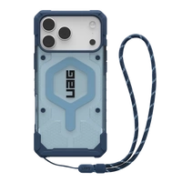 UAG Pathfinder Clear MagSafe Bundle Case with Lanyard for iPhone 17 Pro Max - Blue