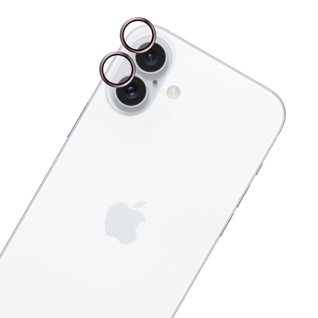 Apple iPhone 16/16 Plus - HARDY Lens Protection Pro Pink