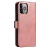 Magnethülle für Samsung Galaxy S23 Ultra Cover mit Flip Wallet Stand Pink