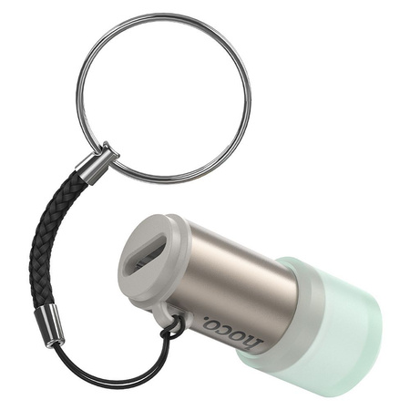 HOCO adapter Typ C do LED light UA38A złoty