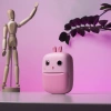 Mini-Thermodrucker für Kinder mit Kamera und Camcorder - Rosa