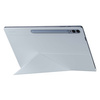 Etui z klapką i podstawką do Samsung Galaxy Tab S9 Ultra Smart Book Cover - białe