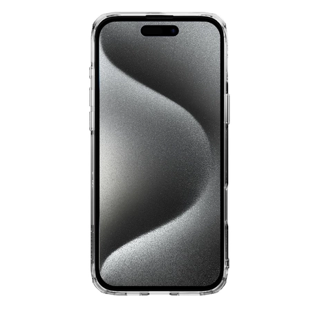 Nillkin Nature Pro Case for iPhone 16 Pro - transparent and white