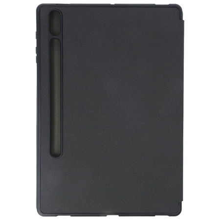 DUX DUCIS Domo - etui składane z miejscem na rysik do Samsung Tab S8 Plus (X800/X806)/S7FE(T730/T736B)/S7 Plus (T970/T976B) czarne