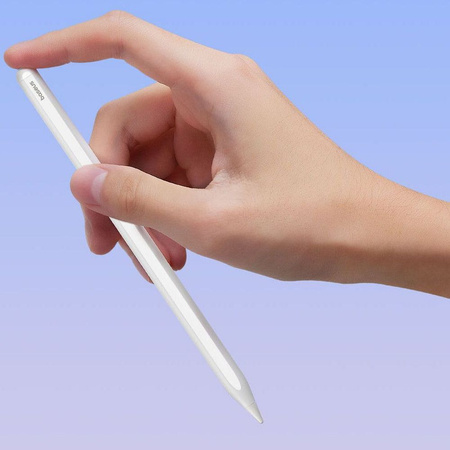 Rysik z aktywną końcówką Baseus Smooth Writing 2 Overseas Edition do iPad z wymienną końcówką - biały