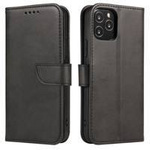 Magnet Case elegant case case cover with a flap and stand function Realme C35 black