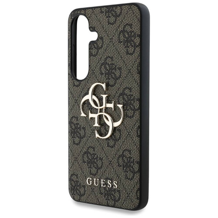 Etui Guess Big 4G Logo Classic Logo do Samsung Galaxy S25 brązowy
