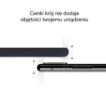 Mercury Silicone Samsung A20s A207granatowy/navy