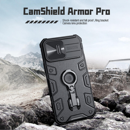 Etui Nillkin CamShield Armor Pro do Iphone 14 Pro Max czarny