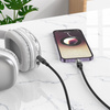 Kabel AUX Jack 3,5 mm do Lightning Hoco 1,2 m UPA27 czarny