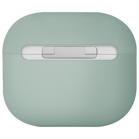 UNIQ etui Lino AirPods 4 Silicone zielony/iceplant green