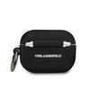 Etui Karl Lagerfeld KLACAPSILGLBK AirPods Pro cover czarny/black Silicone Ikonik Karl Lagerfeld / KF000310 KF000310