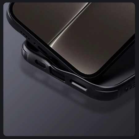 Nillkin CamShield Pro Magnetisches Case für iPhone 16e - Schwarz