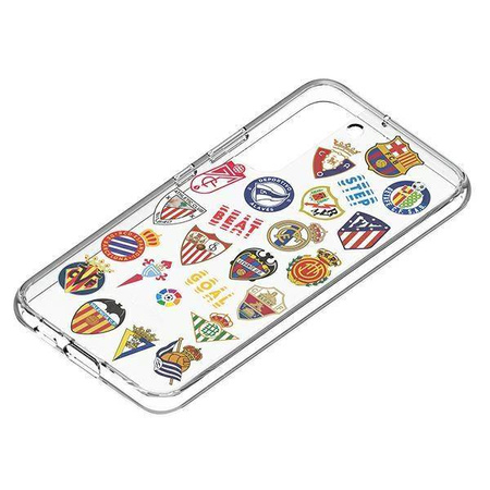 Panel Samsung GP-TOU021HOLTW do etui Frame Cover do Galaxy S22+ Laliga biały/white
