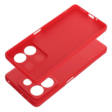 Futerał SOFT do XIAOMI Redmi Note 13 5G czerwony