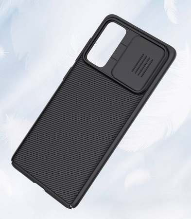 Nillkin CamShield Case etui pokrowiec osłona na aparat kamerę Samsung Galaxy S20 FE 5G czarny