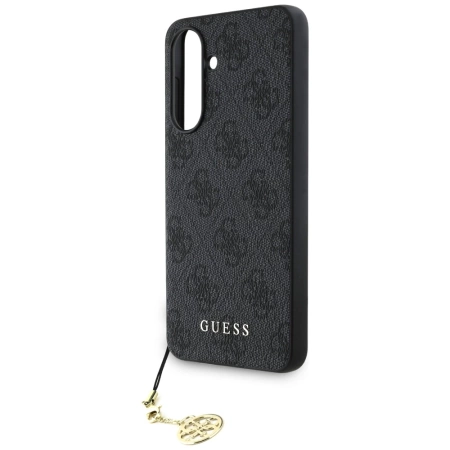 Etui Guess 4G Charms Collection na Samsung Galaxy A56 - czarne