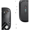 Ugreen handliche drahtlose USB-Maus grau (mu001)
