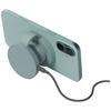 Ładowarka indukcyjna Bazic GoMag Trio 2  3w1 15W magnetyczna do iPhone/Watch/AirPods pistacjowy