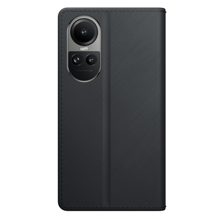 3MK Wallet Case Oppo Reno10 5G czarny/black