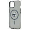 Karl Lagerfeld nakładka HC MagSafe IML Metal Choupette Head do iPhone 15 6,1" czarna